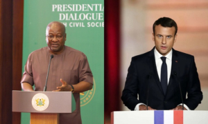 President Macron invites President Mahama to France for high-level talks