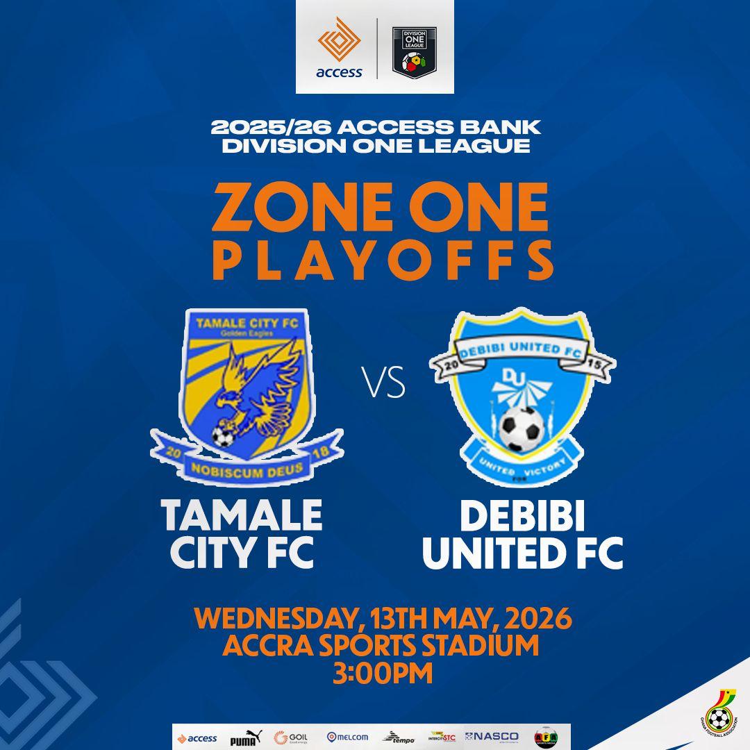 Tamale City FC vs Debibi United: High-Stakes Zone One Playoff for Premier League Promotion