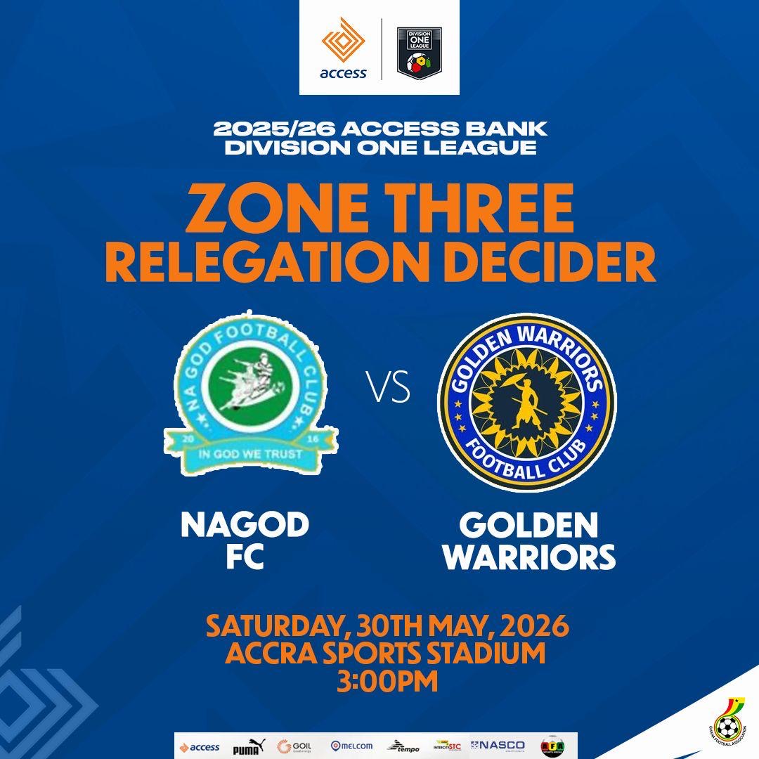 34 Points, Identical Records – Na God FC Face Golden Warriors in Relegation Battle