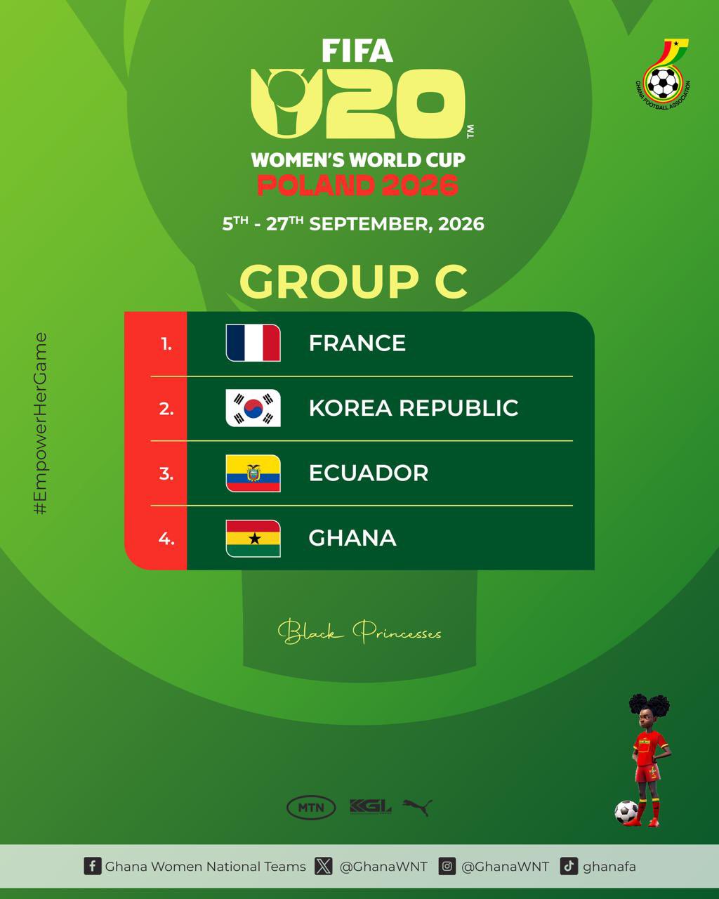 Black Princesses Face France, Korea & Ecuador in Poland 2026