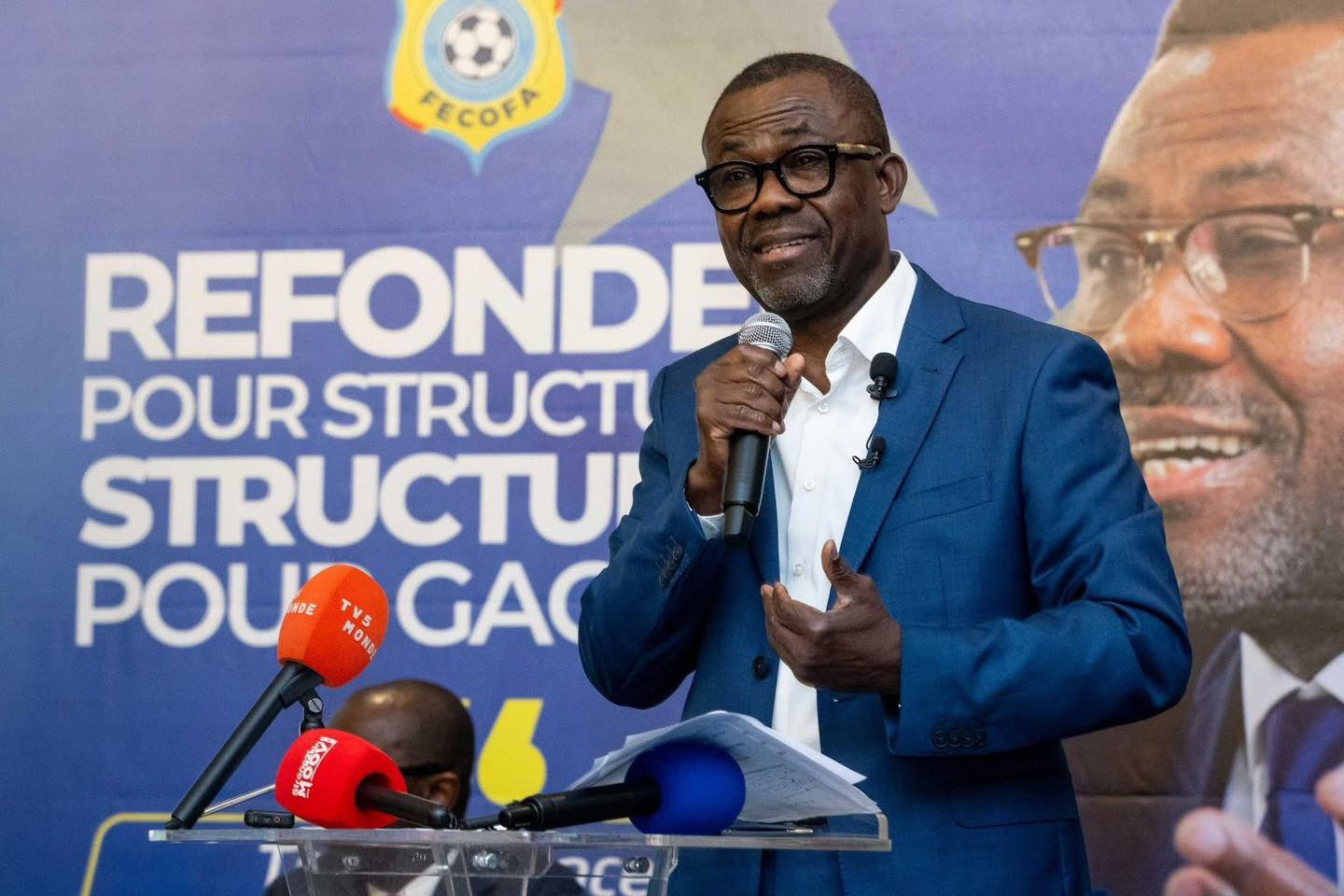 Former CAF General Secretary Mosengo-Omba Wins DR Congo Football Presidency