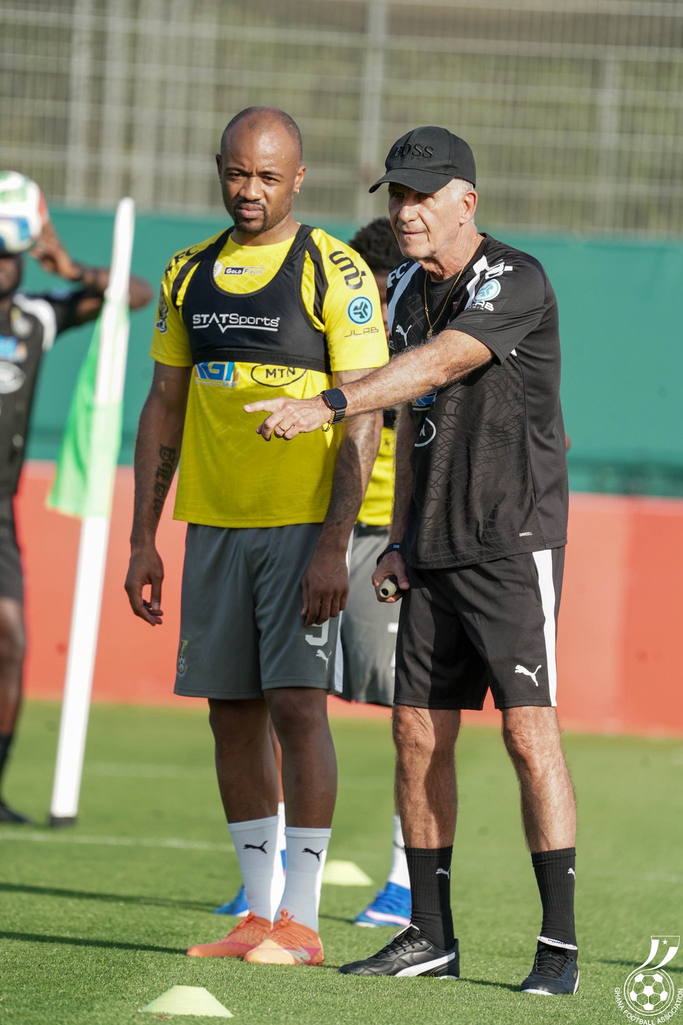 Black Stars Kick Off Cardiff Training Under Queiroz Ahead of Wales Friendly