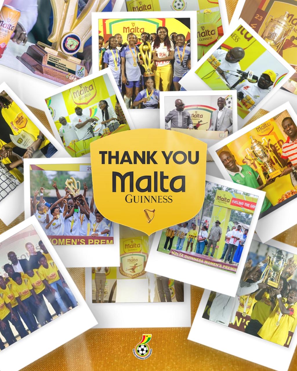 GFA Thanks Malta Guinness as Four-Year Women’s Premier League Sponsorship Ends