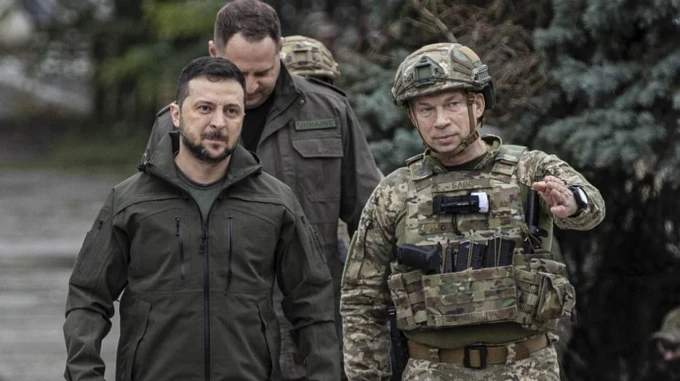 Zelenskyy Replaces Ukraine Army Chief Amid Wartime Leadership Shake-Up
