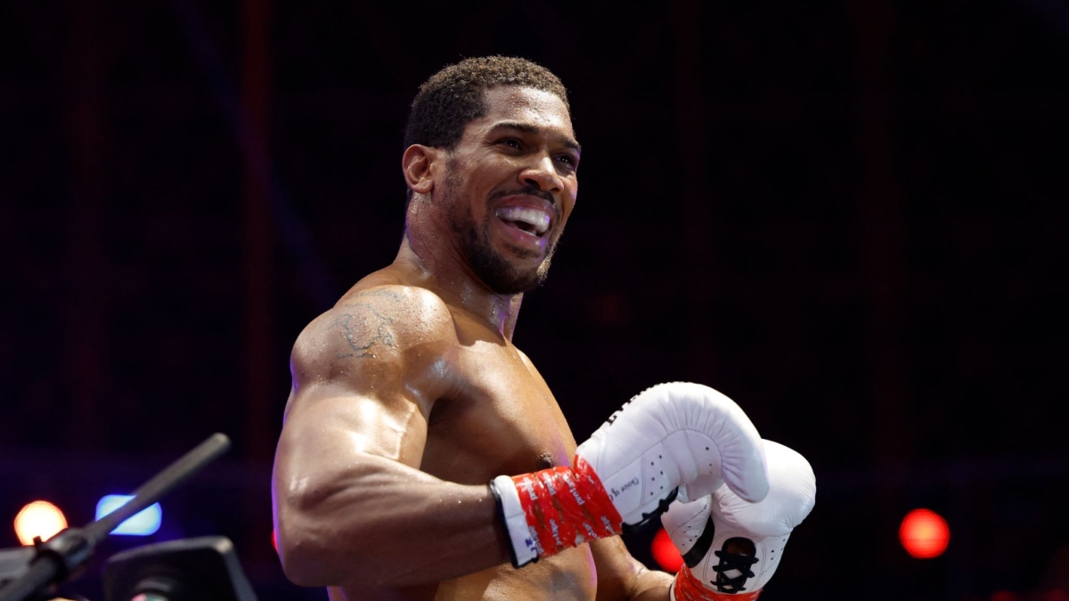 Anthony Joshua survives two knockdowns to stop Kristian Prenga in comeback fight